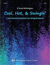 Cool, Hot & Swingin' Violin 1 string method book cover